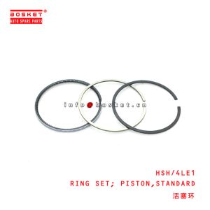 China HSH 4LE1 Isuzu Replacement Parts Standard Piston Ring Set on sale