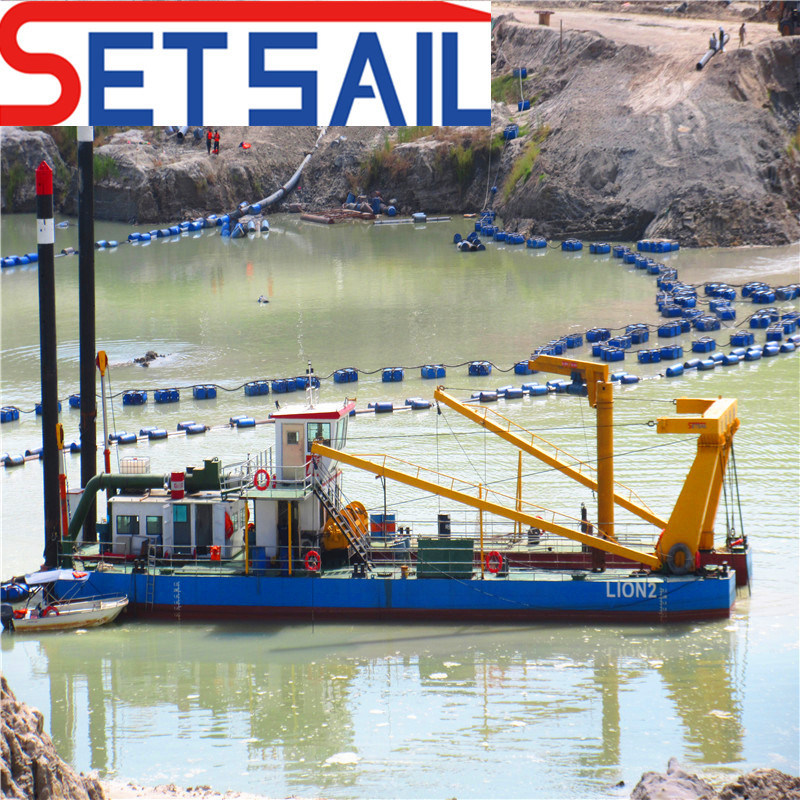 Made in China CE Certification Diesel Engine Suction Sand Dredger