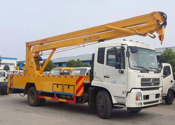 High Altitude Operation Truck / 20 Meter Skylift Telescopic Boom Aerial Manlift