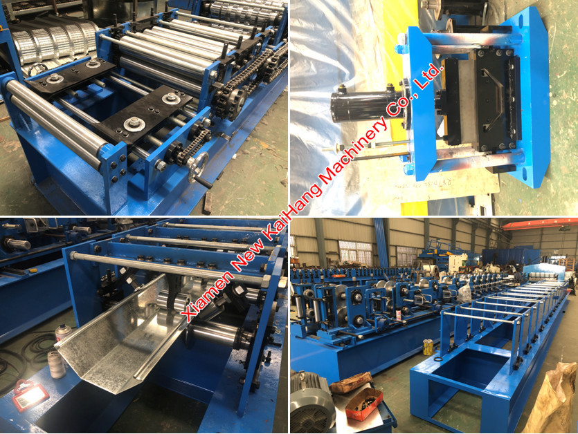 Cr12 Blade Shutter Door Guide Rail Roll Forming Machine
