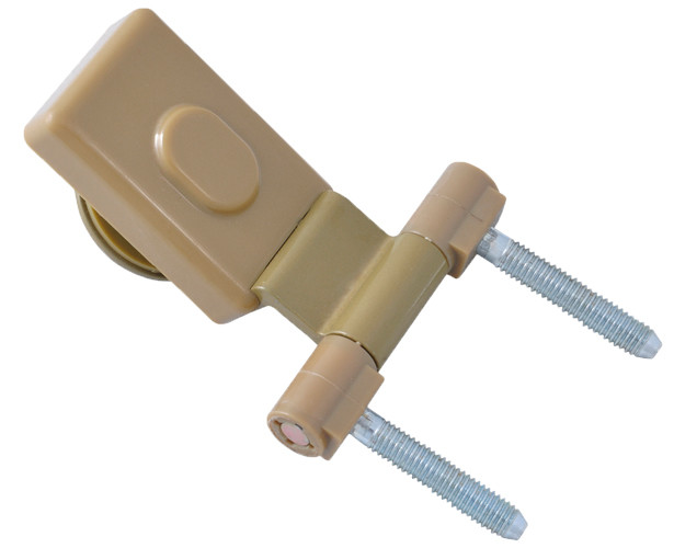 OEM Sauna Door Hinges Brown Color 180 Degree Glass Door Hinge