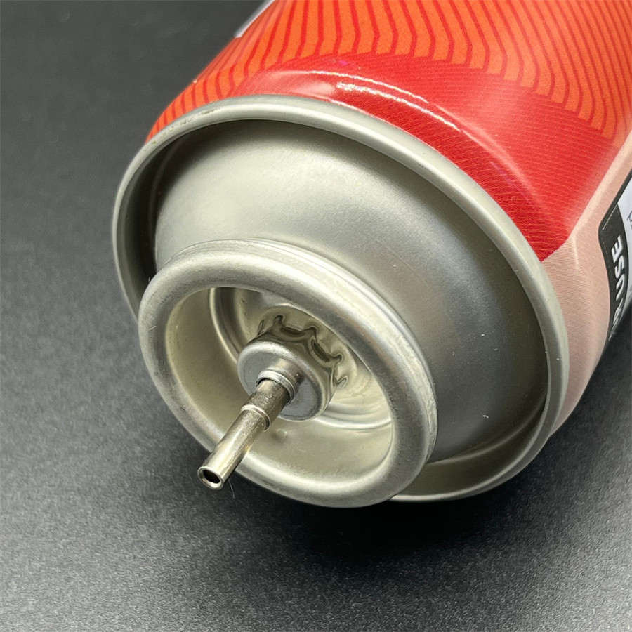 Premium 1" Aerosol Can Metal Valve with Pressure Control butane gas lighter valve