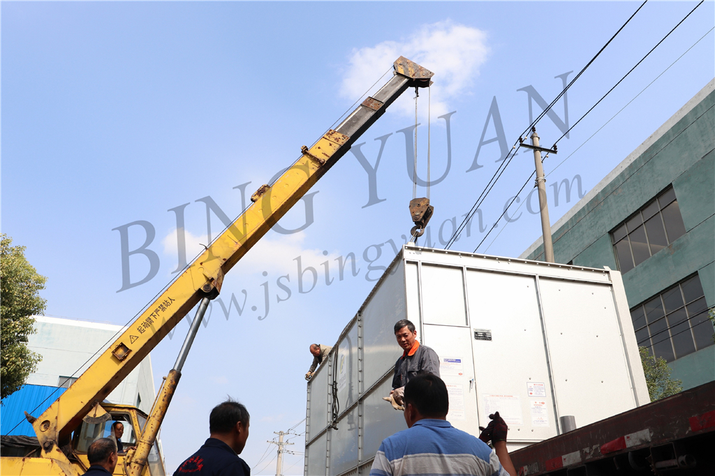 4KW R404A 380V Evaporative Condenser Chiller , Refrigeration Condenser
