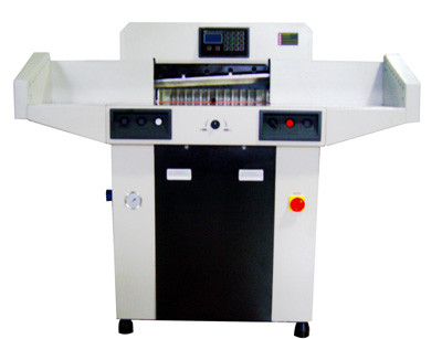 380.0kgs Hydraulic Computerized Paper Cutter 480mm Table Depth 480HP