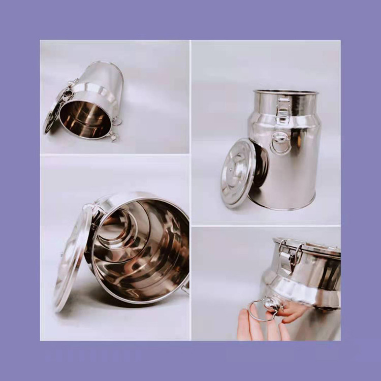70Ltr Sufficient Materials Stainless Steel Milk Container Olive Oil Pails Bucket