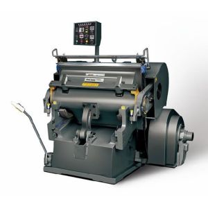 Semi Automatic Die Cutting Machine Flatbed Platform for Smooth and Precise