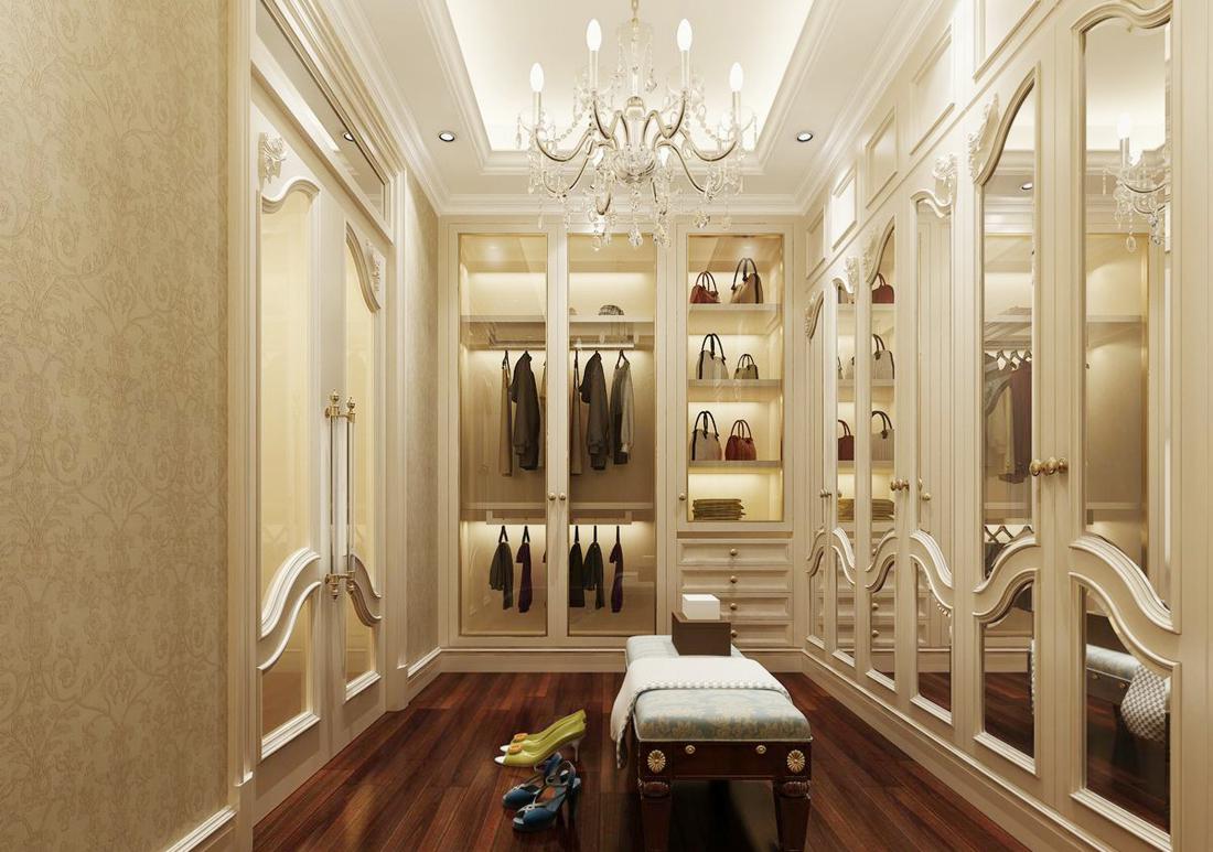 NO Folded and Convertible MDF Bedroom Wall Wardrobe Design for Compact Living