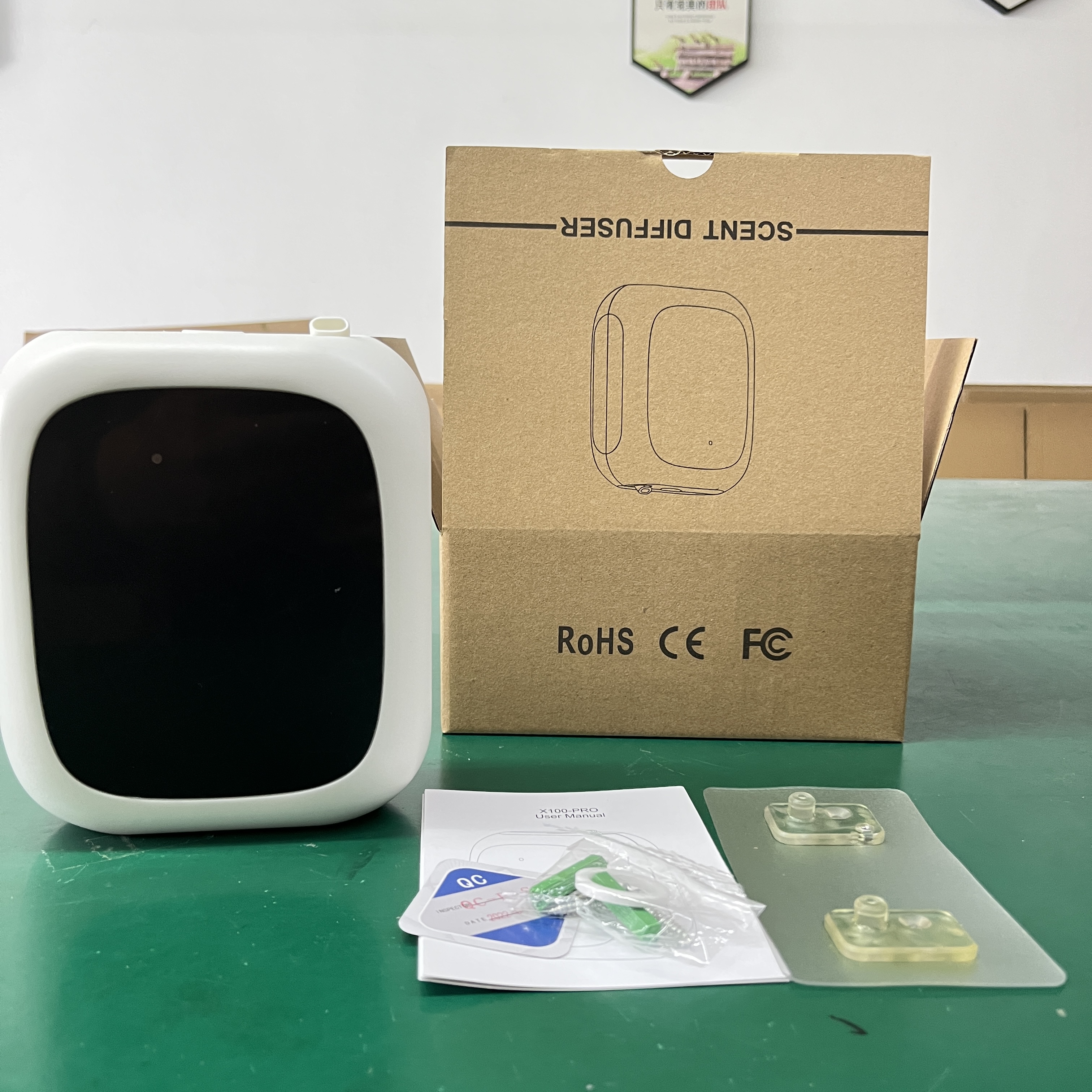 HOMEFISH Battery Operated Commercial Aromatherapy Diffuser Smart Scent Machine Nano Spray
