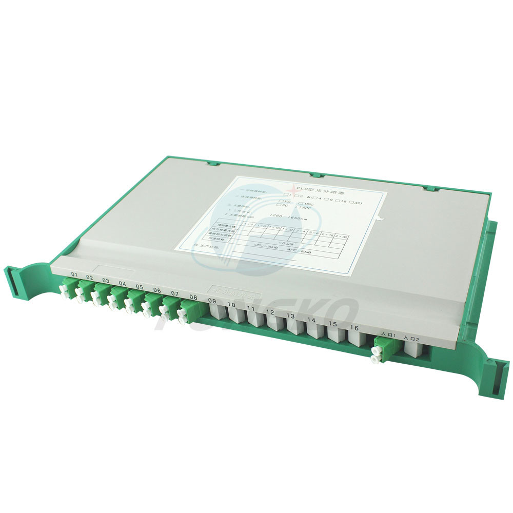 New Fiber Optic 1*32 SC/UPC PLC Optical Splitter Tray Assembly Type