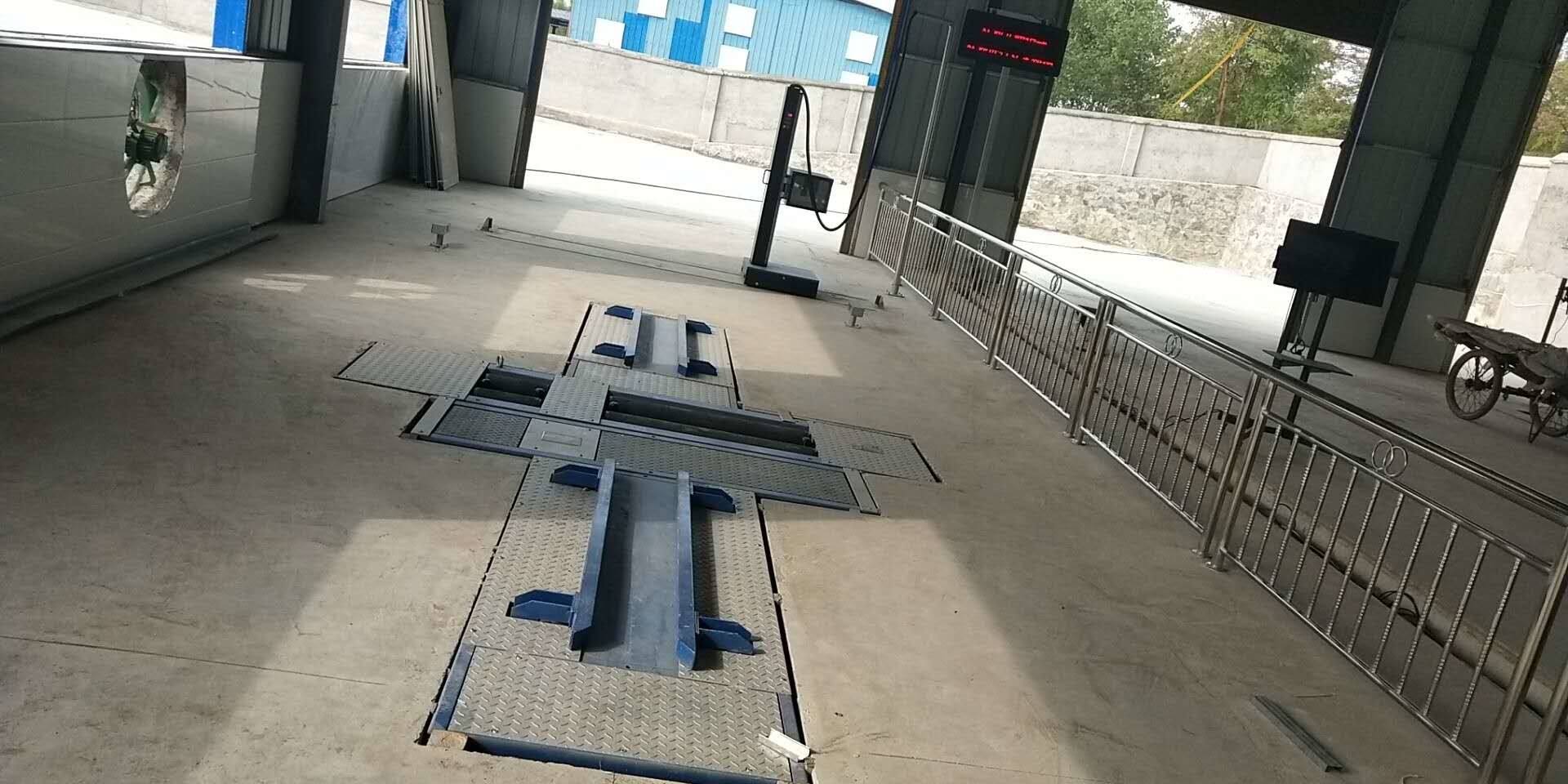 Layout For 2 & 3 Wheels Motorcycle Test Line Vehicle Testing Line For Test Station