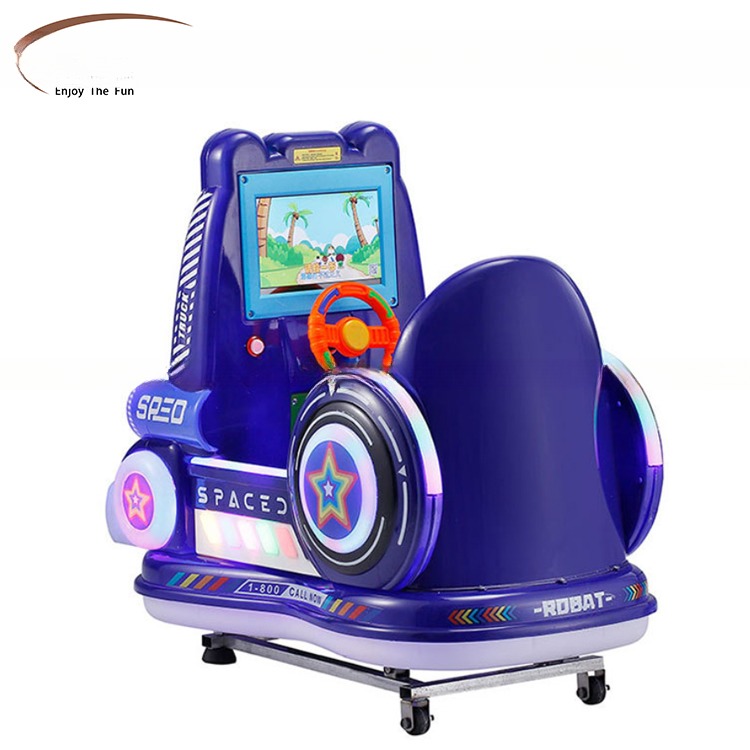 OEM ODM Coin Operated Merry Go Round Kiddie Ride For Amusement Park