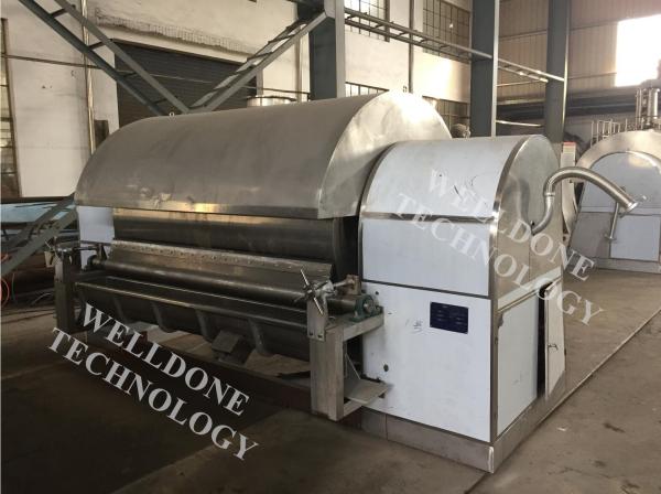 Thermal Oil heating Cooling Drum Flaker Low Temperature Drying