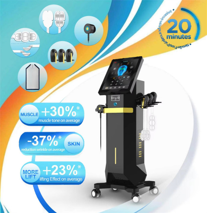 EMRF 3 In 1 Massager RET FACE Facial Lifting Firming Sculpting Electo Magenetic Body Slimmingting Machine