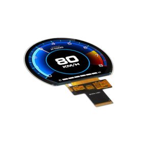 3.54 Inch Round LCD Panel for motocycle cluster