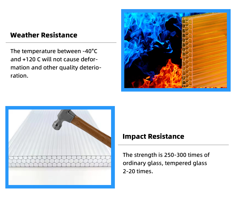 High Strength Cost Effective Clear Plastic Polycarbonate / PC Corrugated Transparent Roofing Sheet for Shed