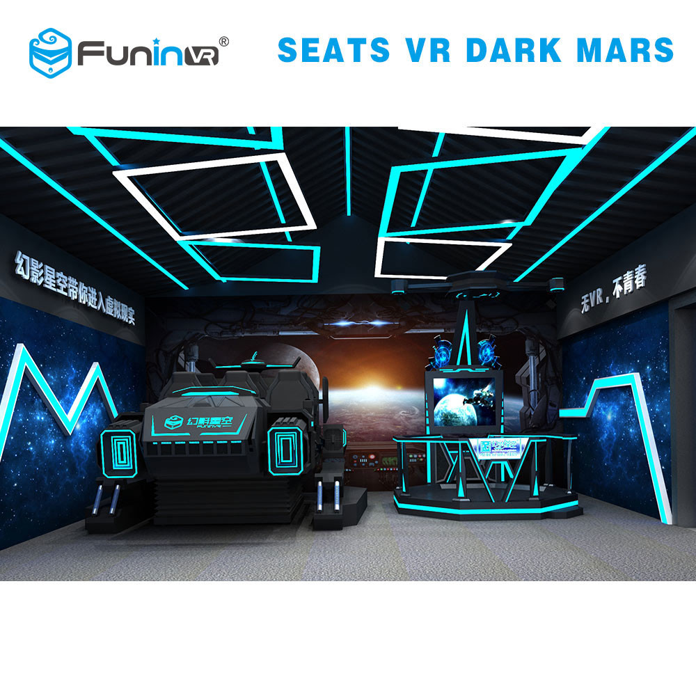 Attractive 9D Virtual Reality Simulator , 6 Seater VR Cinema Theater Tank Shape
