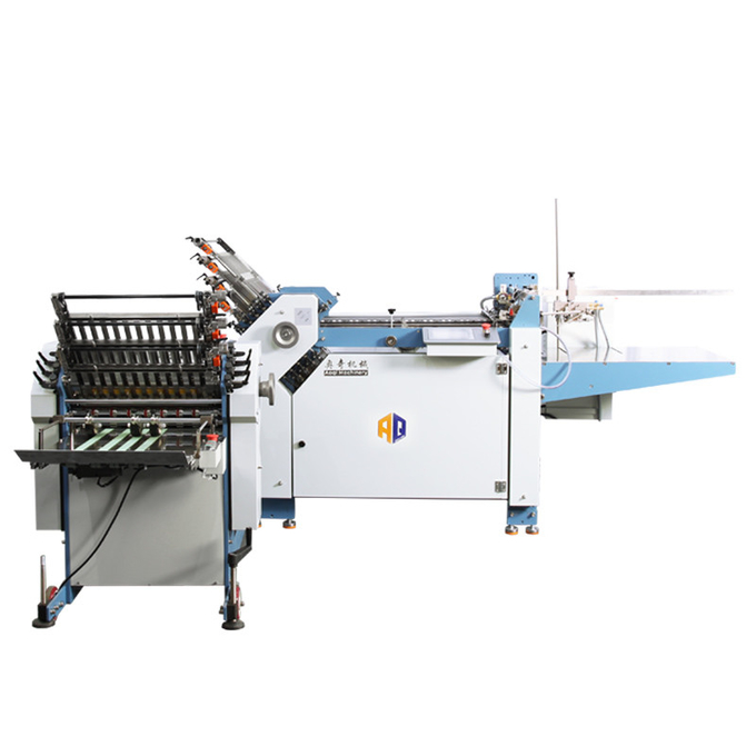 Automatic Electric A4 Paper Folding Machine Leaflets Inserts Paper Folder For Pharma Industry