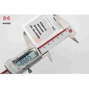  Garment Alarm Woven Fabric Labels Clothing Anti Theft Rf Eas Alarming Security System Manufactures