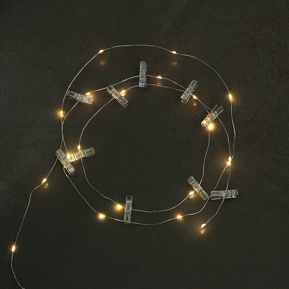 Photo Clip USB LED String Lights Fairy Lights Outdoor Battery Operated Led Garland String Lights For Bedroom Home Decora