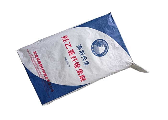 Industrial Pasted Valve Multiwall Paper Bags Self Leveling Customized Logo And Size