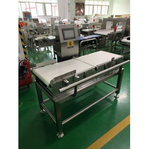 Solid SUS304 Structure Conveyor Belt Check Weighing System Machine