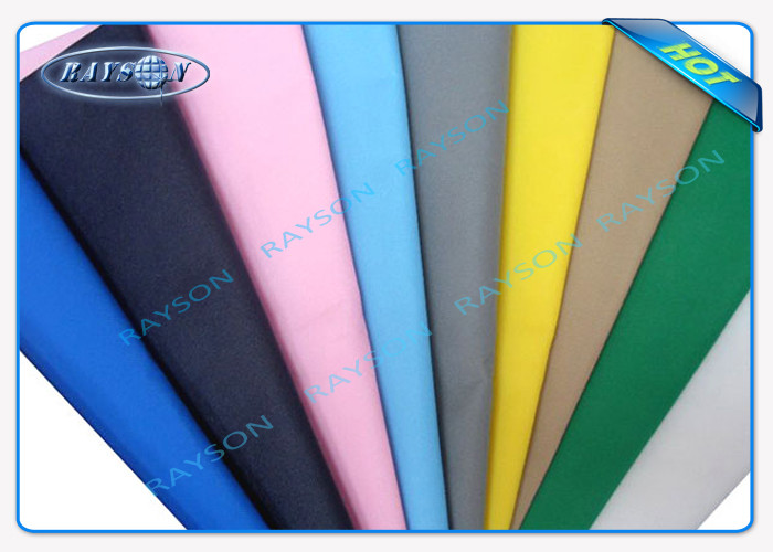Home Use PP Spunbond Non Woven Fabric Roll 40gr With Different Colors