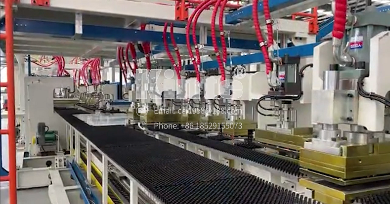 Freezer U shell forming line