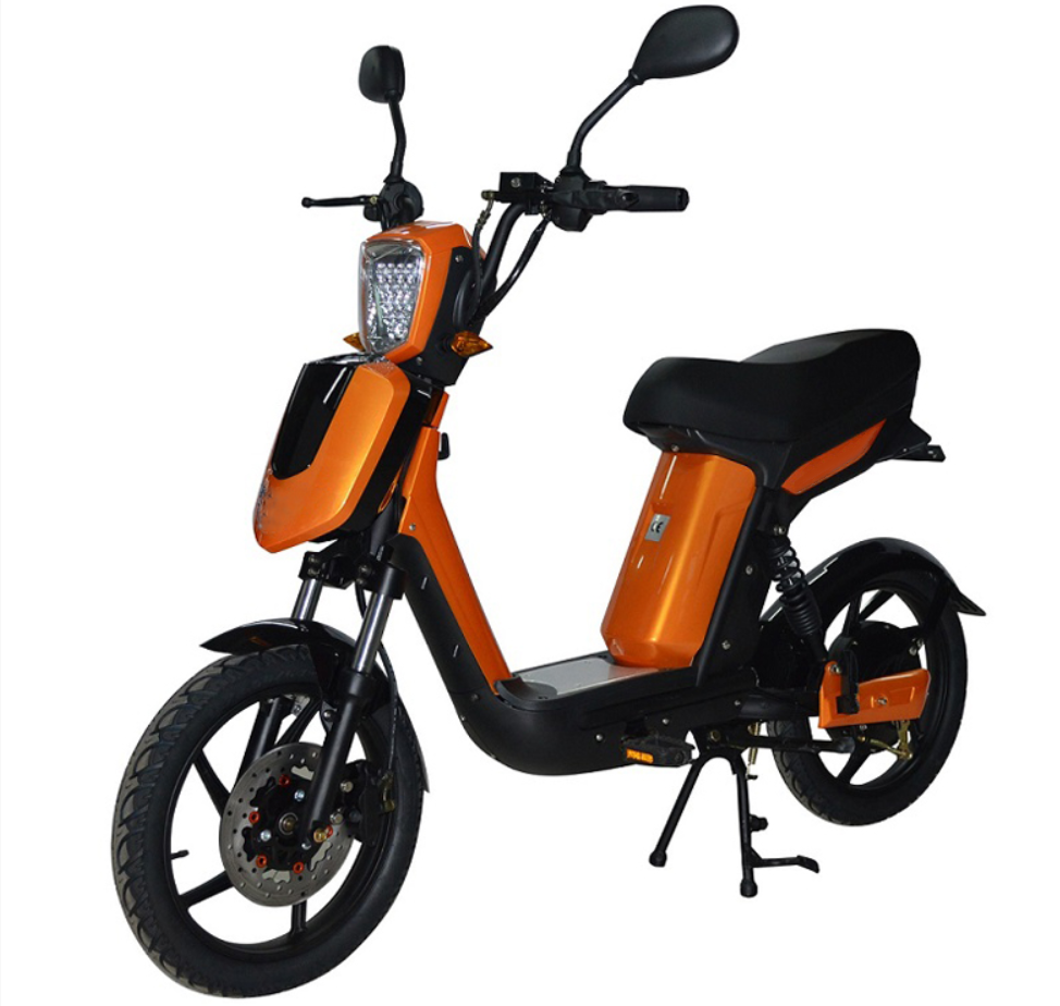 48V 250W / 500W 18 Inch Pedal Assist Electric Scooter EEC / COC Electric Moped Style Bike