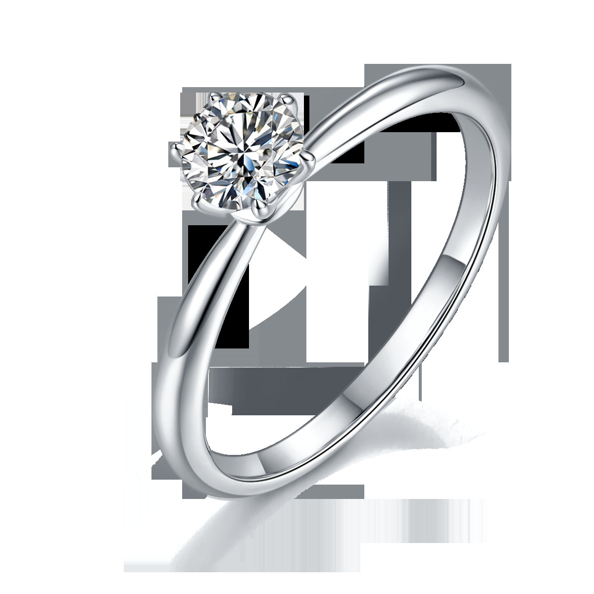 Wholesale Moissanite Jewelry 925 Sterling Silver Wedding Engagement Moissanite Diamond Rings
