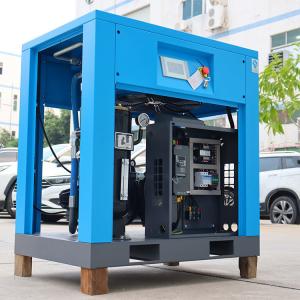  Low Noise Rotary Screw Air Compressor PLC Microcomputer Control Manufactures