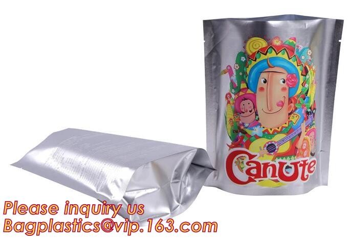 polypropylene Crystal Clear Cello Bags flat square block bottom opp bag,candy opp square bottom cello bag bagease packag