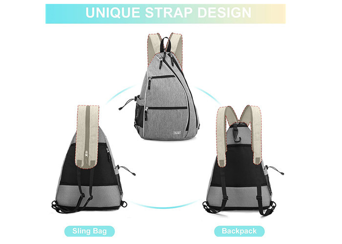 Sling Pickleball Racket Bag Lightweight With Drawstring Hence Hook