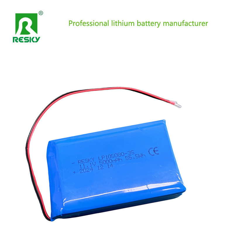 Solar Li Polymer Battery Cell 105080 3S 11.1V 5000mAh For Remote Control Boat