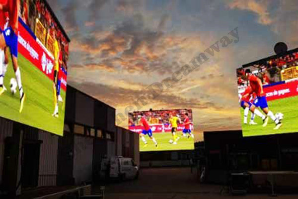 outdoor led screen rental