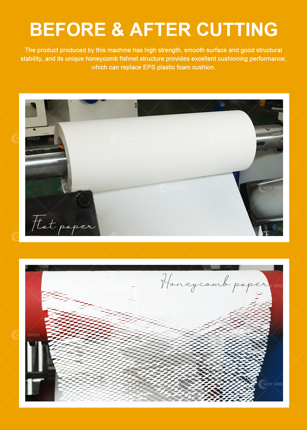 Professional Honeycomb Envelope Kraft Bag Paper Making Machine