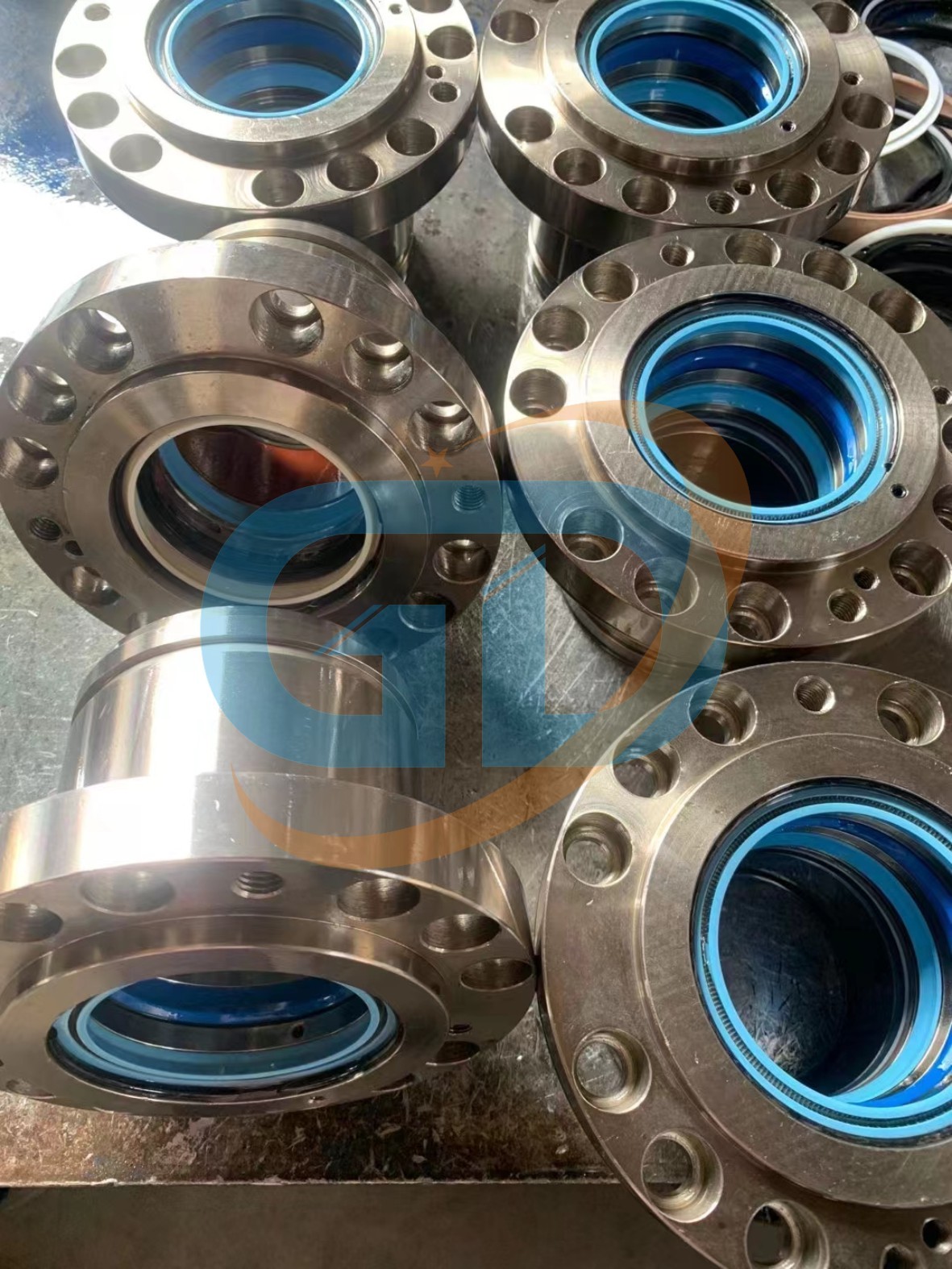 A820403000033 Round Flange Bearing Housing Big End For Sany Concrete Pump