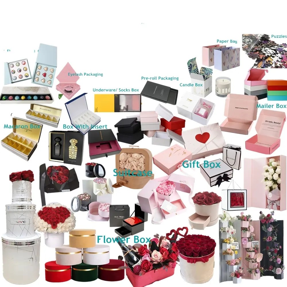 Customized Christmas Atmosphere Christmas Tree Element Gift Box