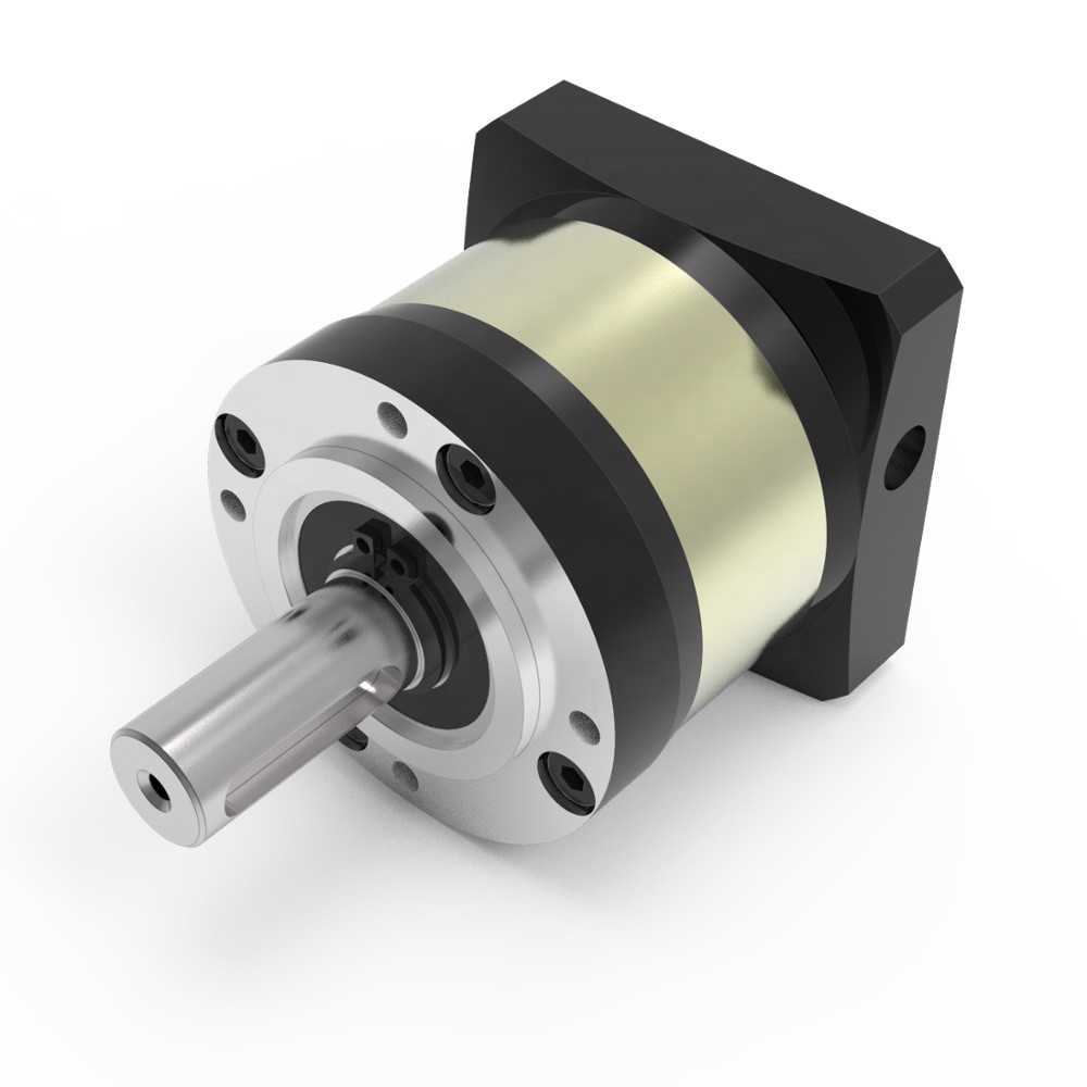 Speed Ratio 4 30Nm Stepper Motor Reducer 2 Stage Reduction Gearbox PLE60