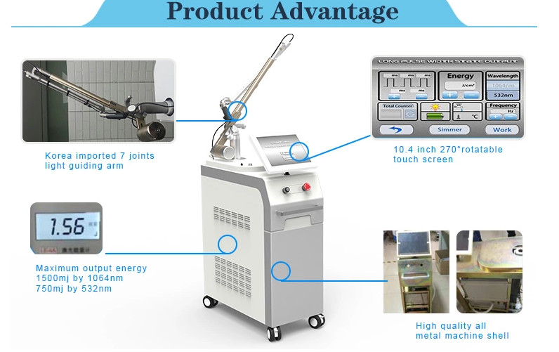 Freckles pigment age spots removal beauty machine FDA approved tattoo removal lasers