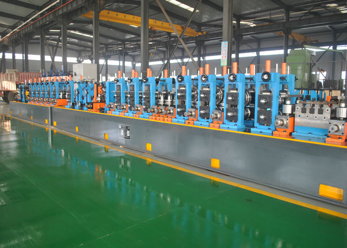 High Speed Precision Tube Mill , Carbon Steel Welded Pipe Making Machine