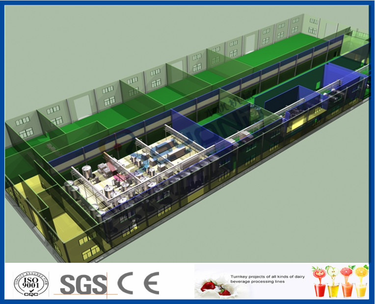 50T/H Mango Processing Unit Mango Processing Line With Drum Filling Machine