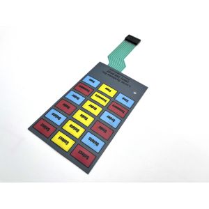 Mechanical Keyboard Switches Tactile Switch Keypad With Transparent Window