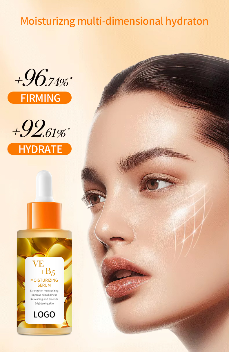 Collagen Organic Vitamin E+B5 Capsules Serum Anti Wrinkle Vitamin E Facial Serum