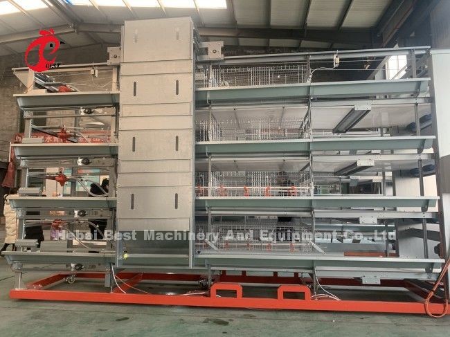 Hot Dipped Galvanized 4tiers Chicken Brooder Cages System Full Automated Doris Shi