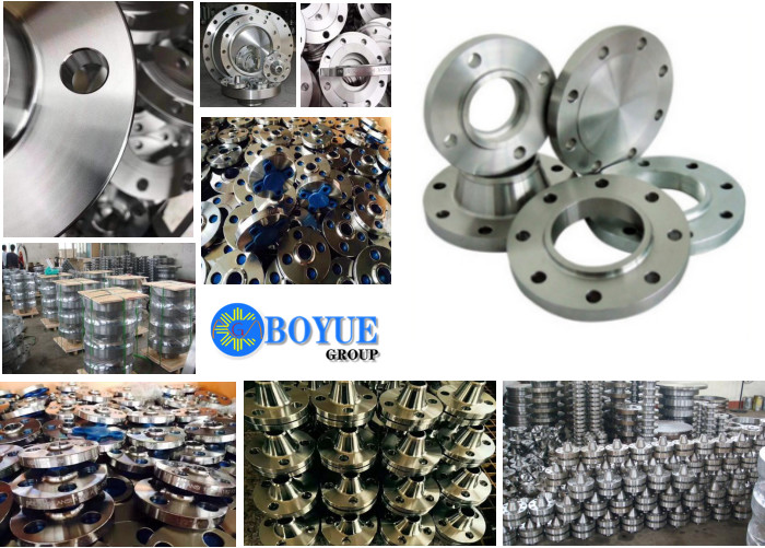 3" Stainless Steel Weld Neck Flange ASTM A182 F316L ASME B16.5 Custom Made
