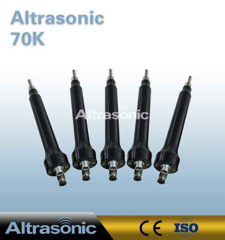 8 Heads Ultrasonic Plastic Welding Machine Simultaneously Embedding Copper Antenna onto PVC Layer