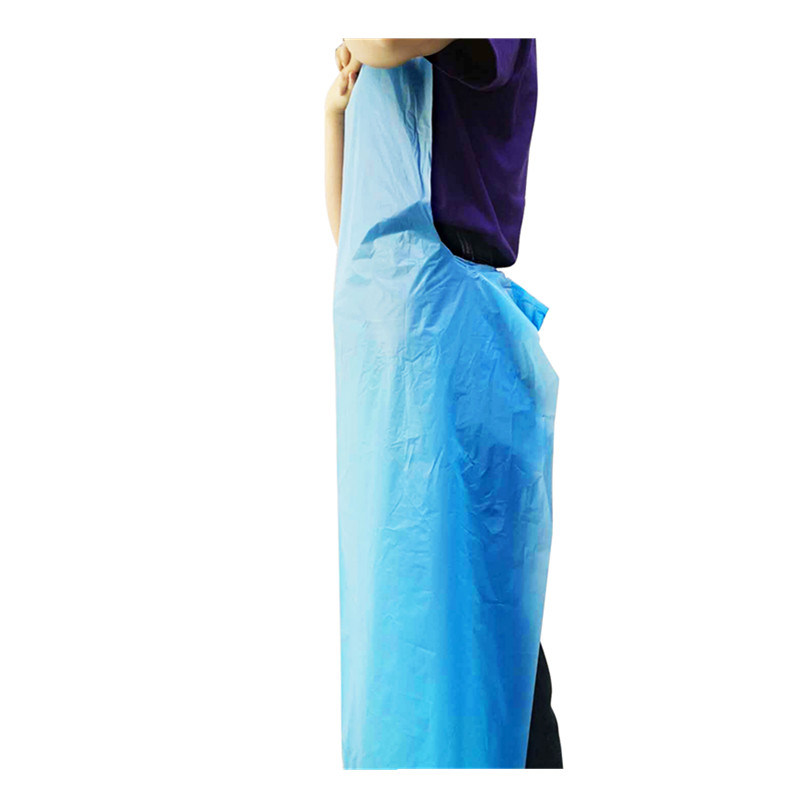 Sleeveless Disposable Apron Anti Osmosis With Waist Tie Closure