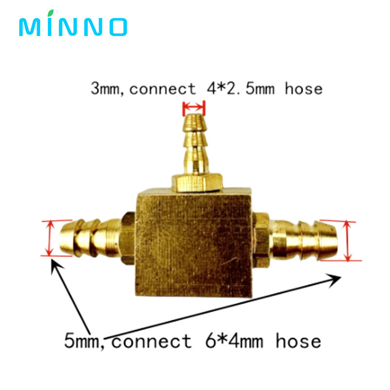 3mm 5mm Dental Copper Connector Dental Accessories Multi Way