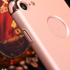 3 in 1 Hard PC Plating Border Solid Color Back Cover Cell Phone Case For iPhone