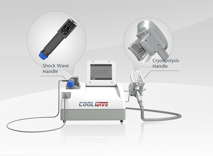Cryolipolysis Fat Freezing Machine Cryolipolysis With Shock Wave 2 In 1 Machine Therapy